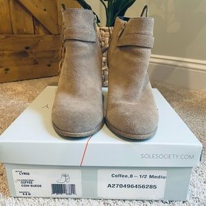 Sole Society Ankle Booties